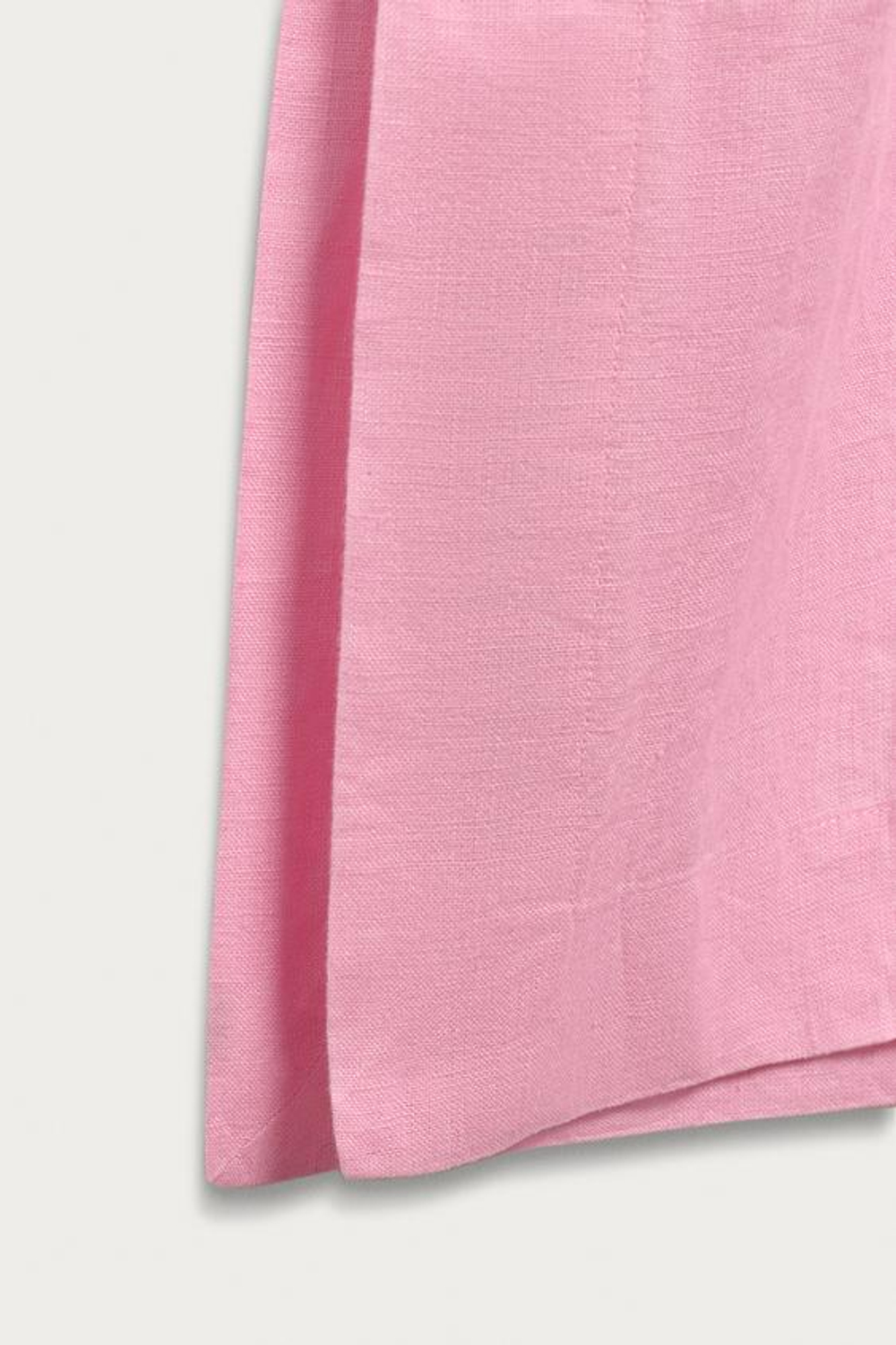ZARA X MARISA BERENSON ПЛАТЬЕ-ТУНИКА 100% ЛЬНА, РОЗОВЫЙ