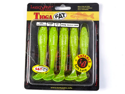 Виброхвосты съедобные LJ Pro Series TIOGA FAT 3.9in (10 см), цв. 071, 5 шт.