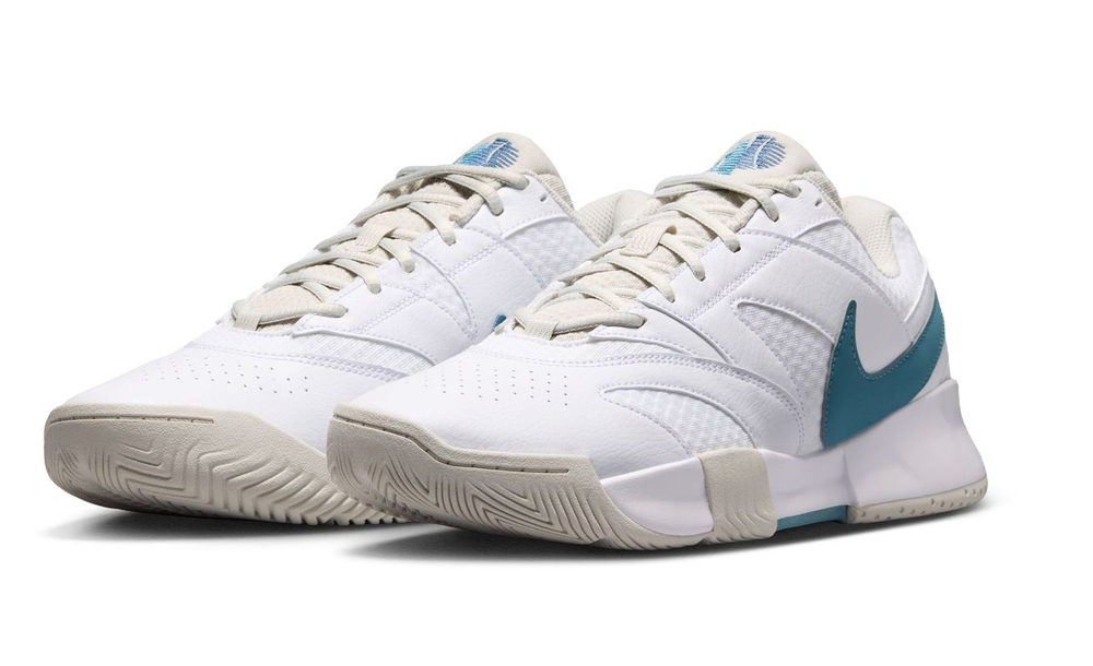 Теннисные кроссовки Nike Court Lite 4 - white/smokey blue/light bone/new slate