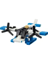 Конструктор Technic 30736 Белый гидросамолёт