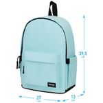 Рюкзак Berlingo Casual City tiffany 39,5х27х13см, 500 гр., 1отд. 3карм, уплотненная спинка