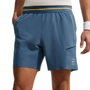 Мужские теннисные шорты Nike Court Advantage Dri-Fit 6in Tennis - new slate/laser orange/white