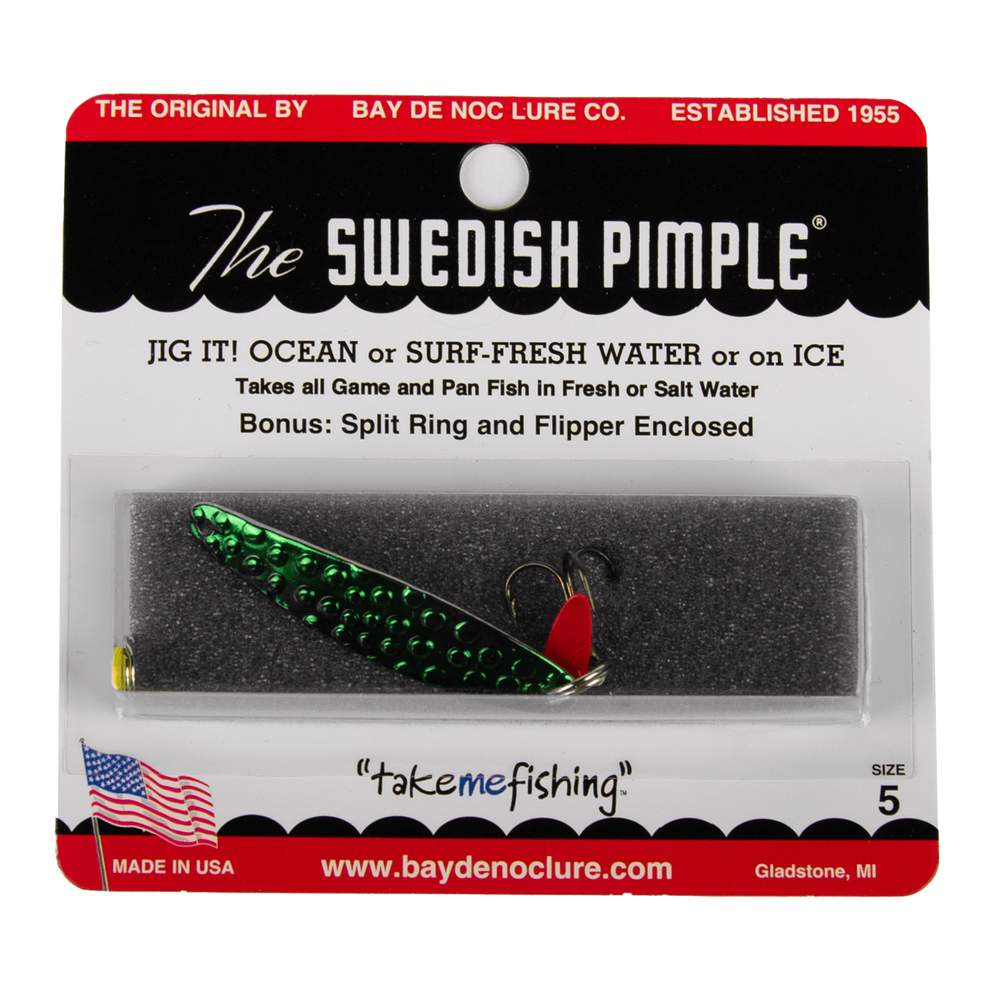 Блесна Bay de Noc Swedish Pimple #5 (48мм, 9.3гр)