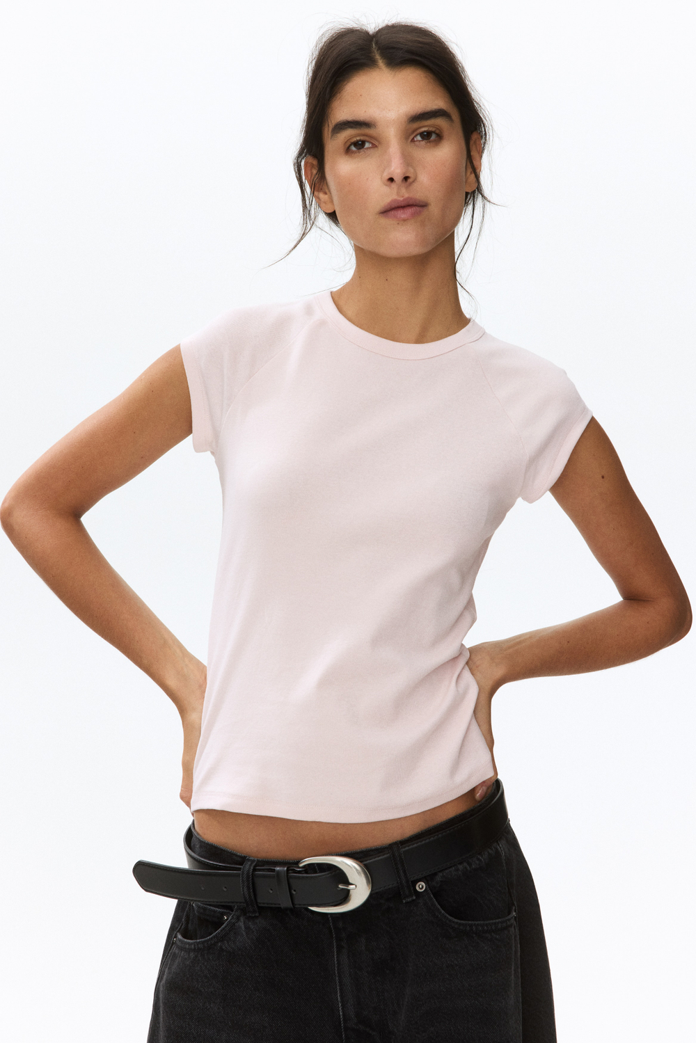 Футболка с рукавами реглан - H&M