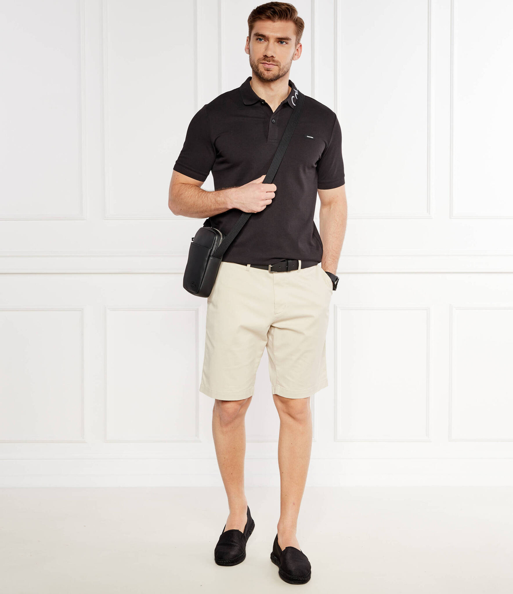Поло Pique Embroid Calvin Klein - черный(K10K112467)