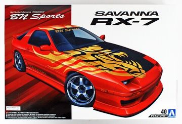 Сборная модель 1/24 Aoshima Mazda FC3S RX-7 `89 BN Sports