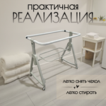 Кроватка детская трансформер BubaGo Elva арт. BG 183-2 цвет бежевый
