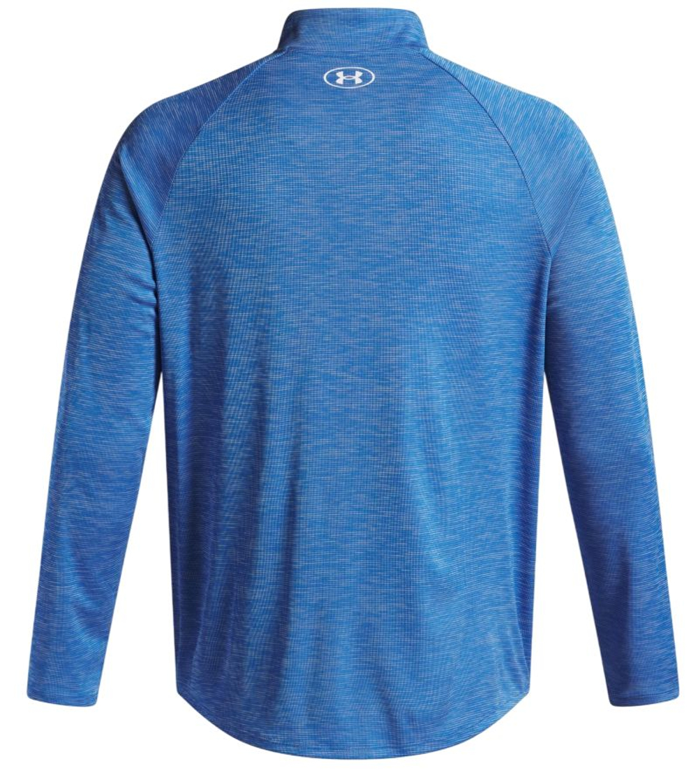 Теннисная футболка Under Armour Tech Textured 1/2 - blue