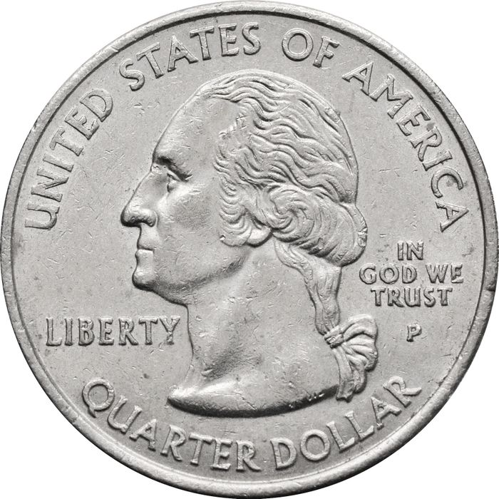25 центов (1/4 доллара, квотер) 2006 США «Штат Колорадо» (P) XF
