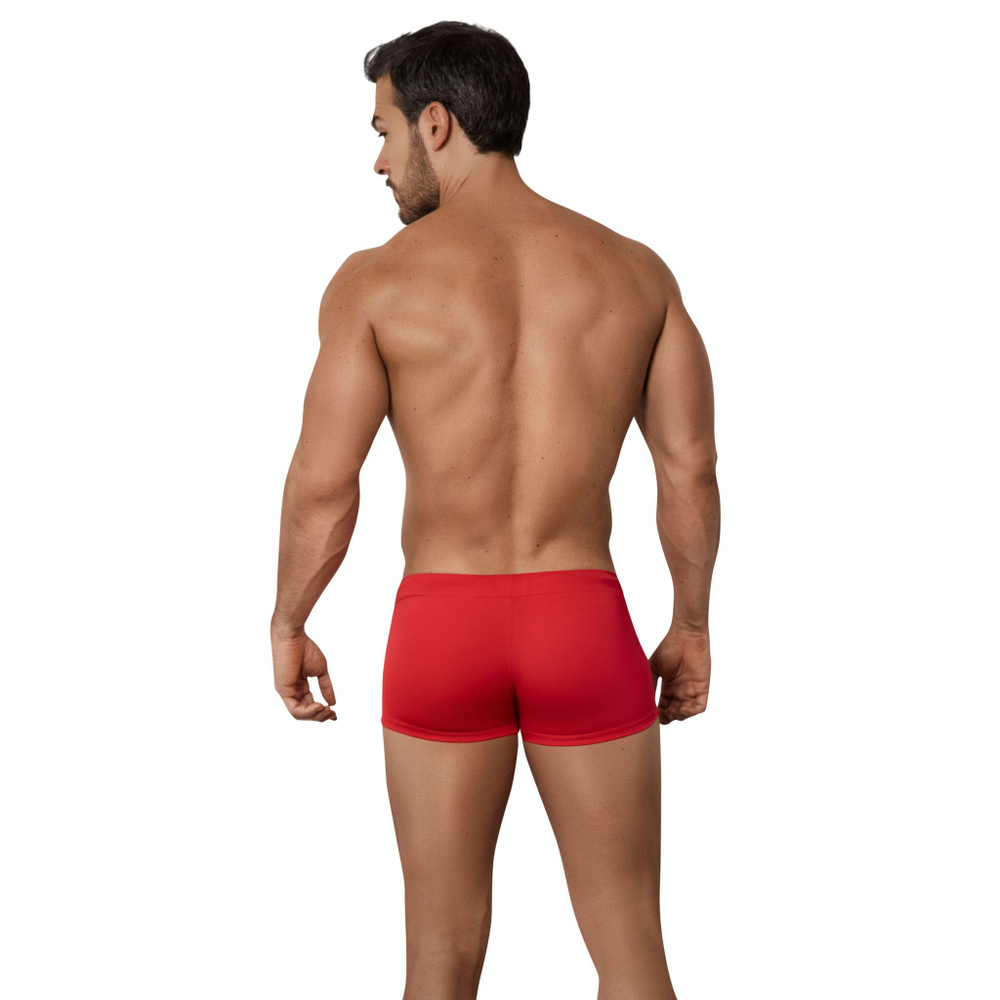 Красные мужские плавки-боксеры Malibu Swimsuit Trunks (Размер: XL) (Цвет: красный)