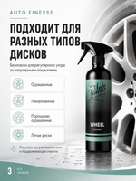 Auto Finesse Очиститель дисков Essentials Wheel Cleaner, 500мл