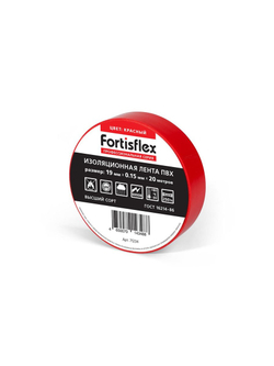 Изолента ПВХ 19х0.15х20 желт. Fortisflex 71232
