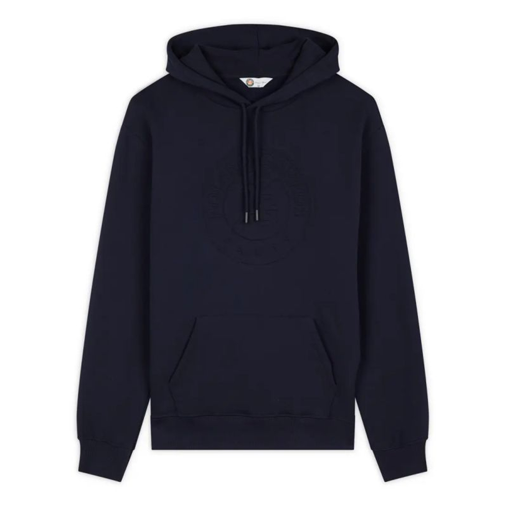 Мужская теннисная толстовка Roland Garros Embossed Logo - navy blue