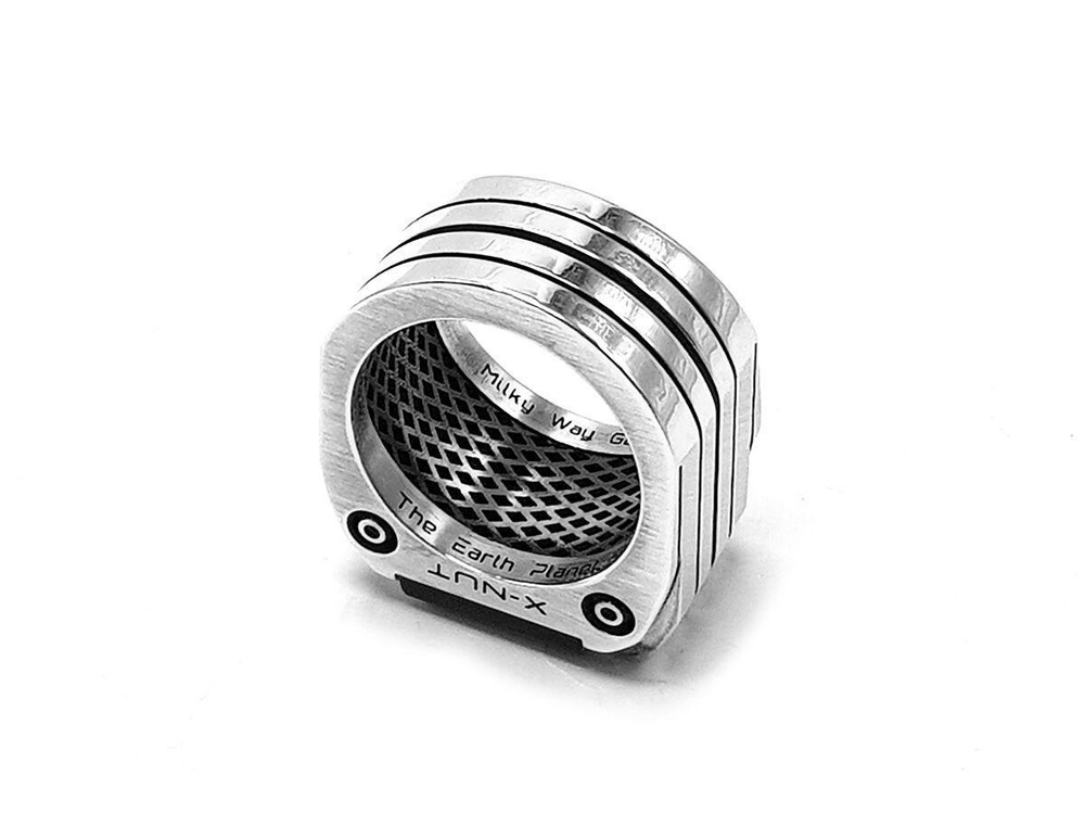 Кольцо из серебра "Drop-III" XNR-03Onix