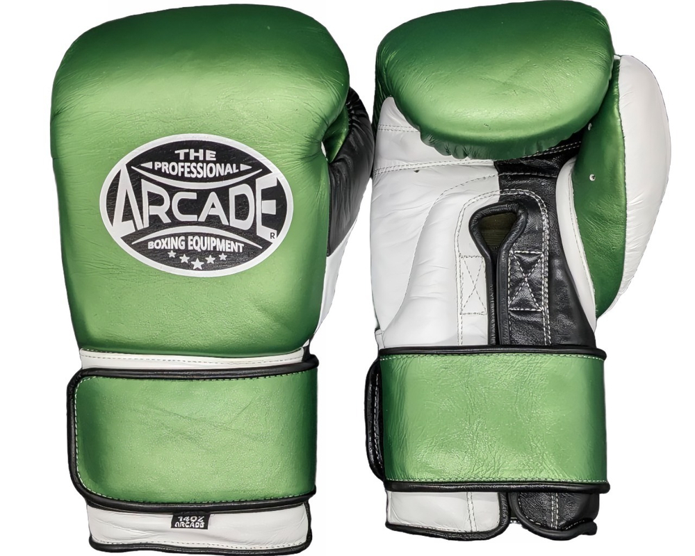 Боксерские перчатки Arcade Green/white/black