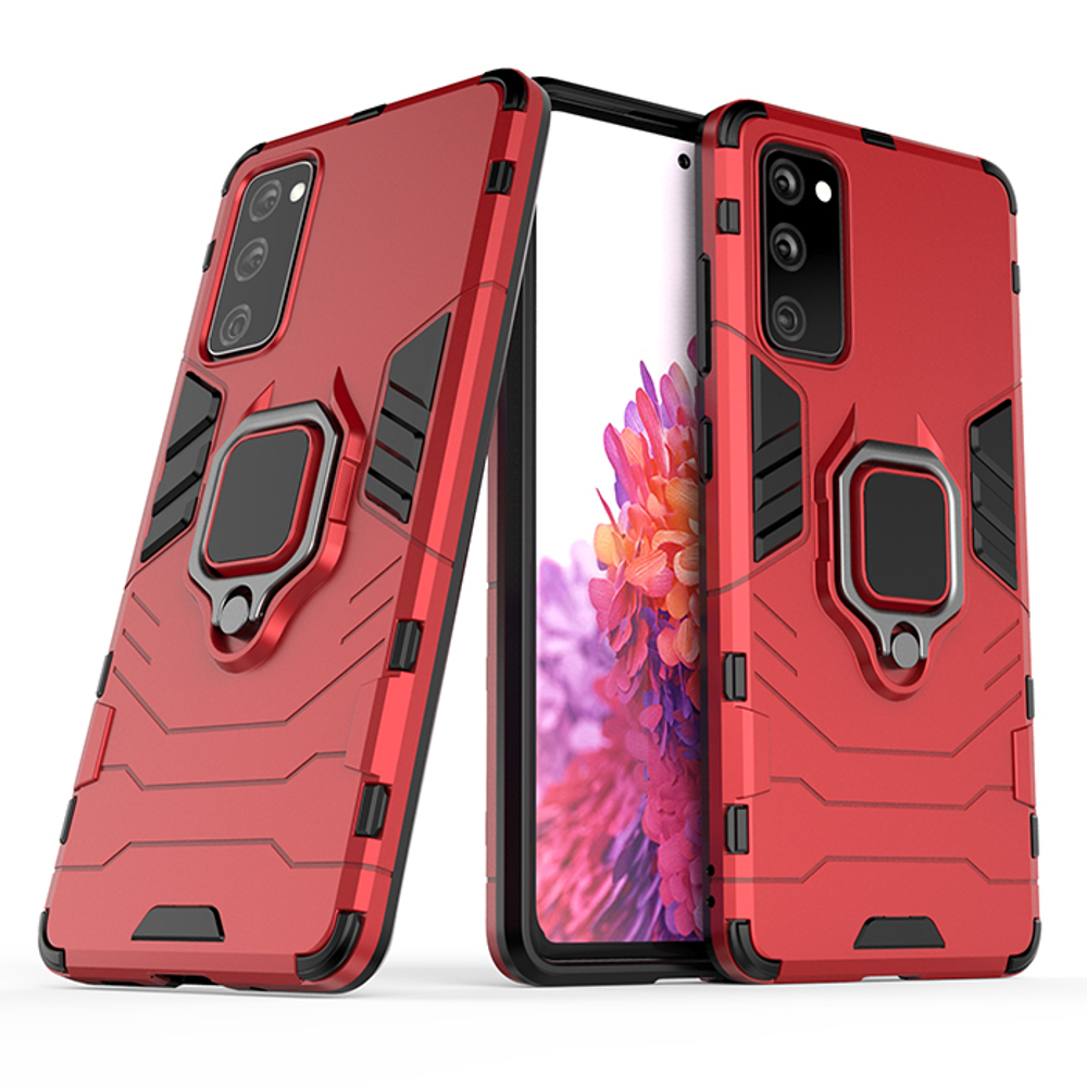 Противоударный чехол с кольцом Panther Case для Samsung Galaxy S20 FE