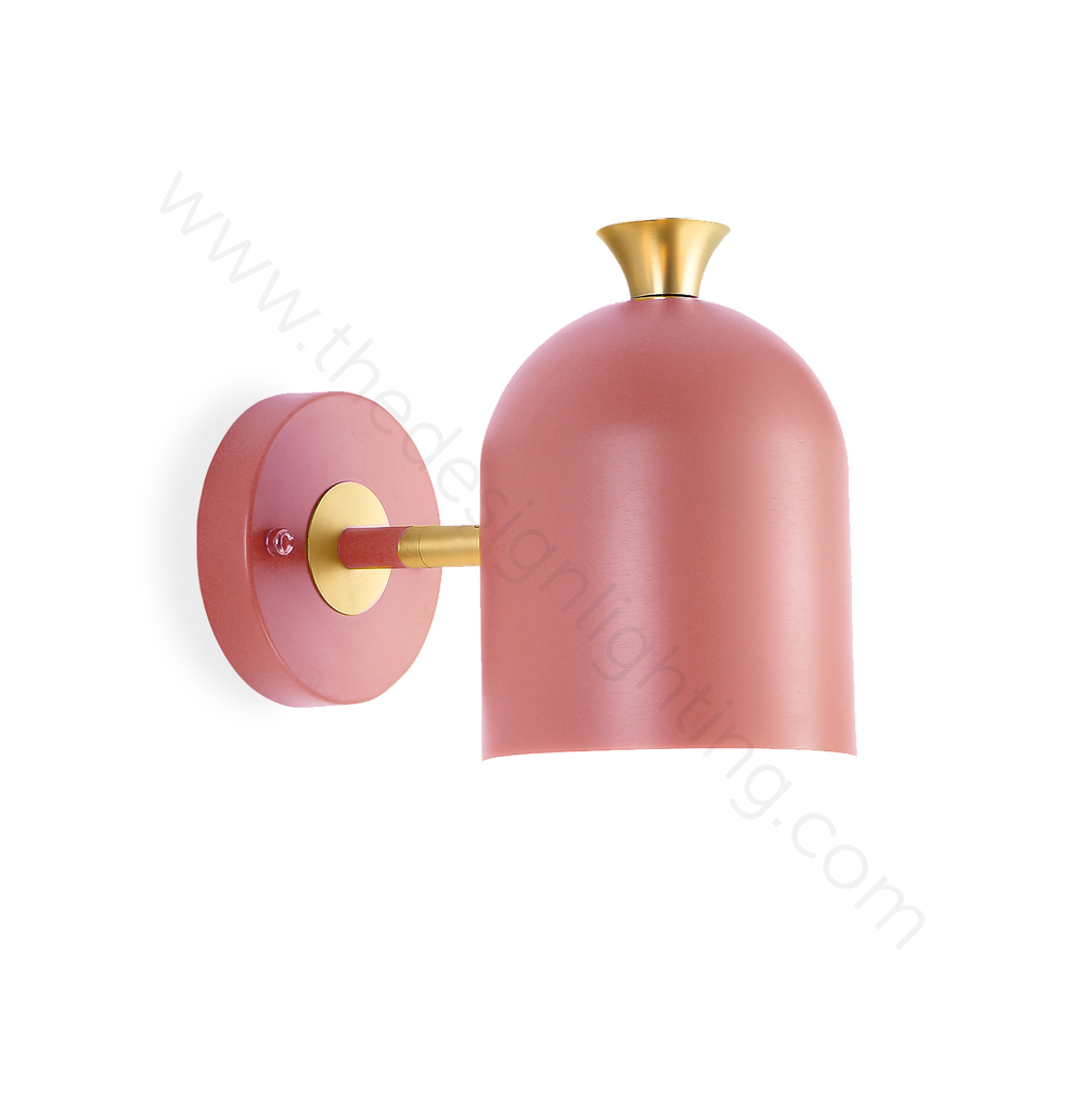 Wall design lamp Hood  (Pink)