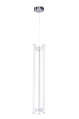 Светильник подвесной светодиодный NewRgy 2312B-DW CHROME, 32 Вт, хромированный