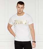 Футболка Versace Jeans Couture - белый(77GAHT05CJ00T)