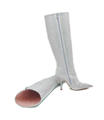 Сапоги казаки на шпильке LIU JO X LEONIE HANNE GLAM 02 Liu Jo - серебряный(SA2711 TX001)