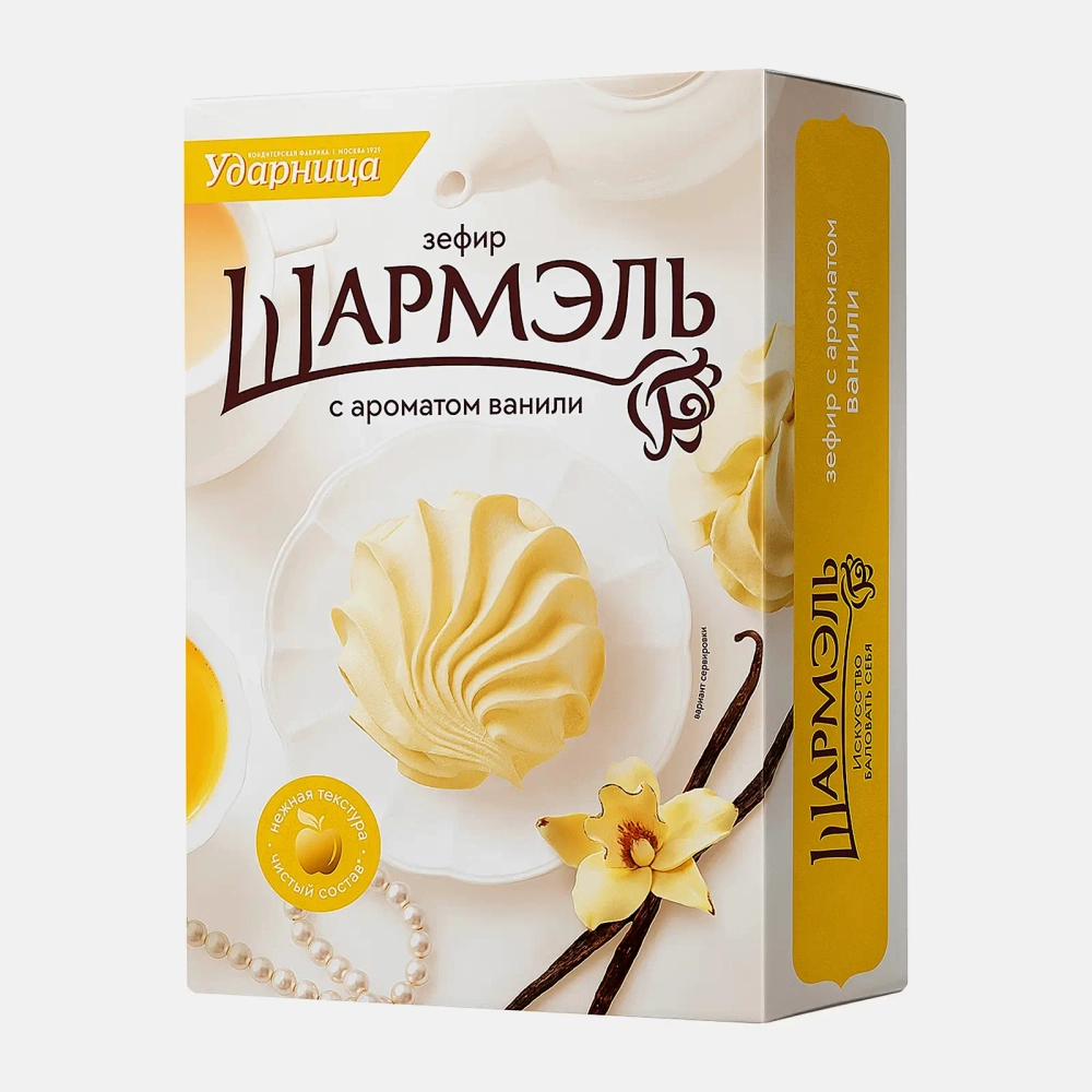 Зефир с ароматом ванили Шармэль 255г