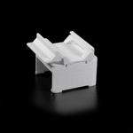 Набор 2 шт. Крепление для двухканального реле Aqara на DIN-рейку, 3D печать, белое