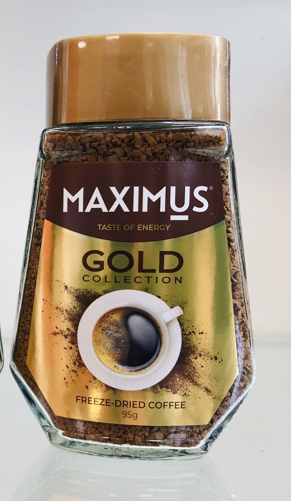 Максимус Gold кофе бан. стекло 95гр*6  Добрыня-Русь
