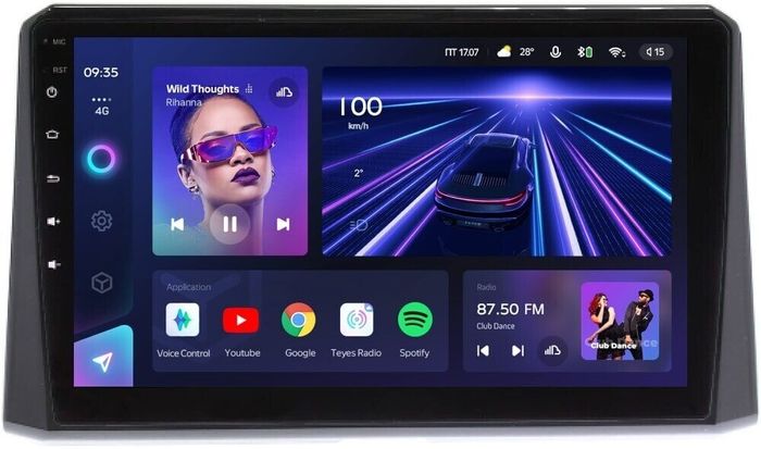 Магнитола для Toyota Corolla E210 2019-2024+, Corolla Cross - Teyes CC3L на Android 10, CarPlay, 4G SIM-слот