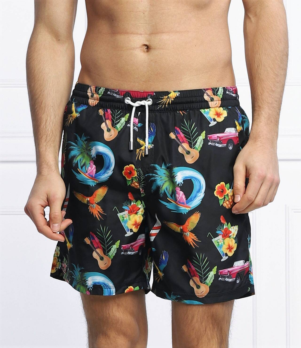 шорты для плавания Guess Underwear - черный(F2GT29 WO05Y)