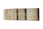 Тротуарная плитка Braer Старый город Венусбергер, Color Mix Песчаник, 40 мм