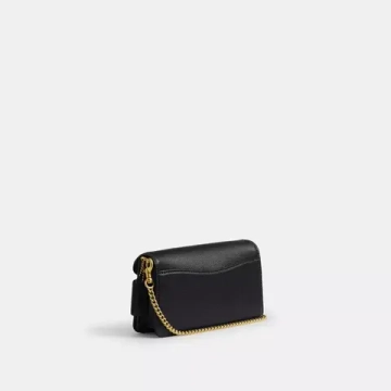 COACH СУМКА ЧЕРЕЗ ПЛЕЧО TABBY 19 С ЦЕПОЧКОЙ, ЧЕРНЫЙ