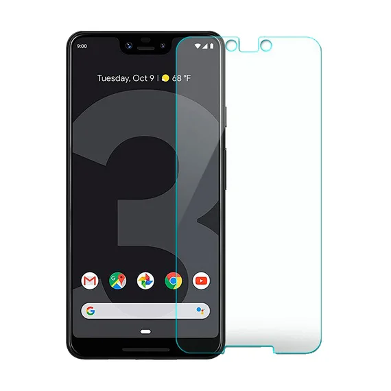 Защитное стекло 3D Full Glue для Google Pixel 3A, 0.3 мм, черная рамка