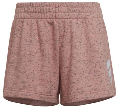 Шорты для девочки теннисные Adidas 3Bar Short - wonmau/white
