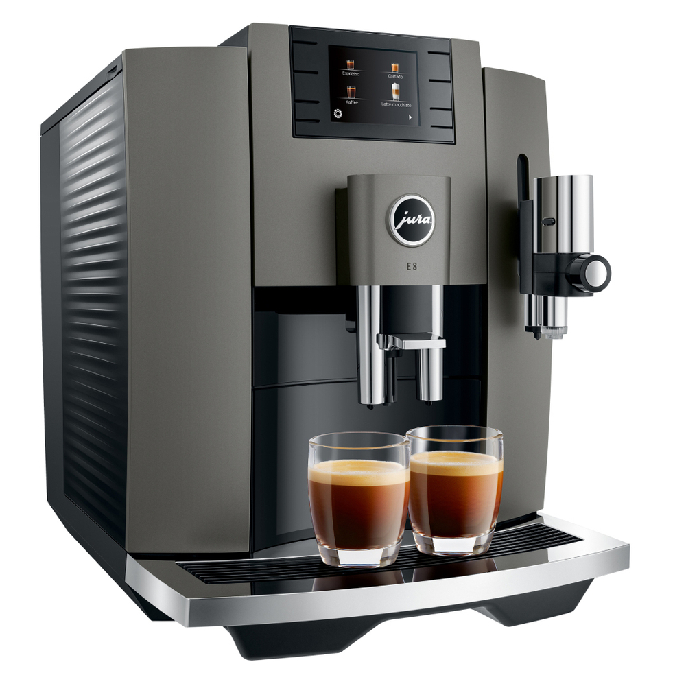 Кофемашина Jura E8 Dark Inox