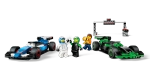 Конструктор LEGO City 60474 Сетка F1 с гоночными автомобилями CARB и Sauber