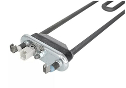 Тэн 1200W, 41029425 прямой с датчиком, с буртиком, CANDY 238x86mm HTR027CY
