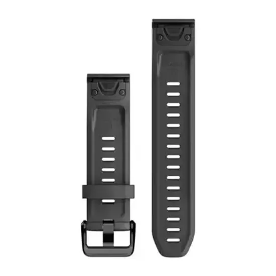 Ремешок Garmin QuickFit 20 мм (силиконовый) графит 010-13102-01
