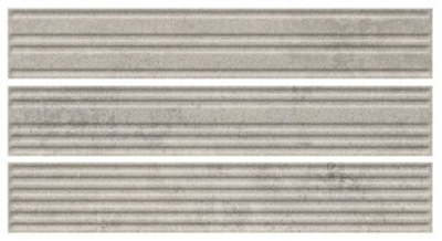 Настенная плитка Carrizo Grey Elewacja Struktura Stripes Mix Mat