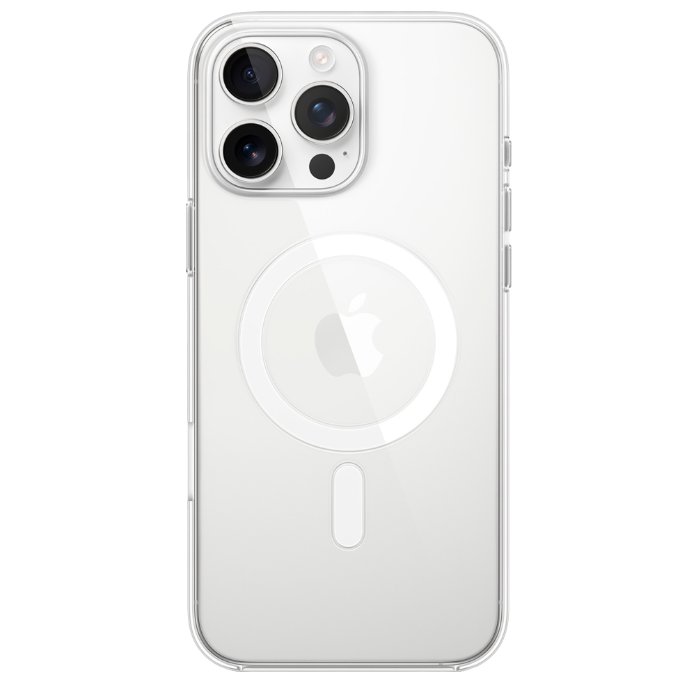 Прозрачный чехол с поддержкой MagSafe Apple Clear Case для iPhone 16 Pro Max