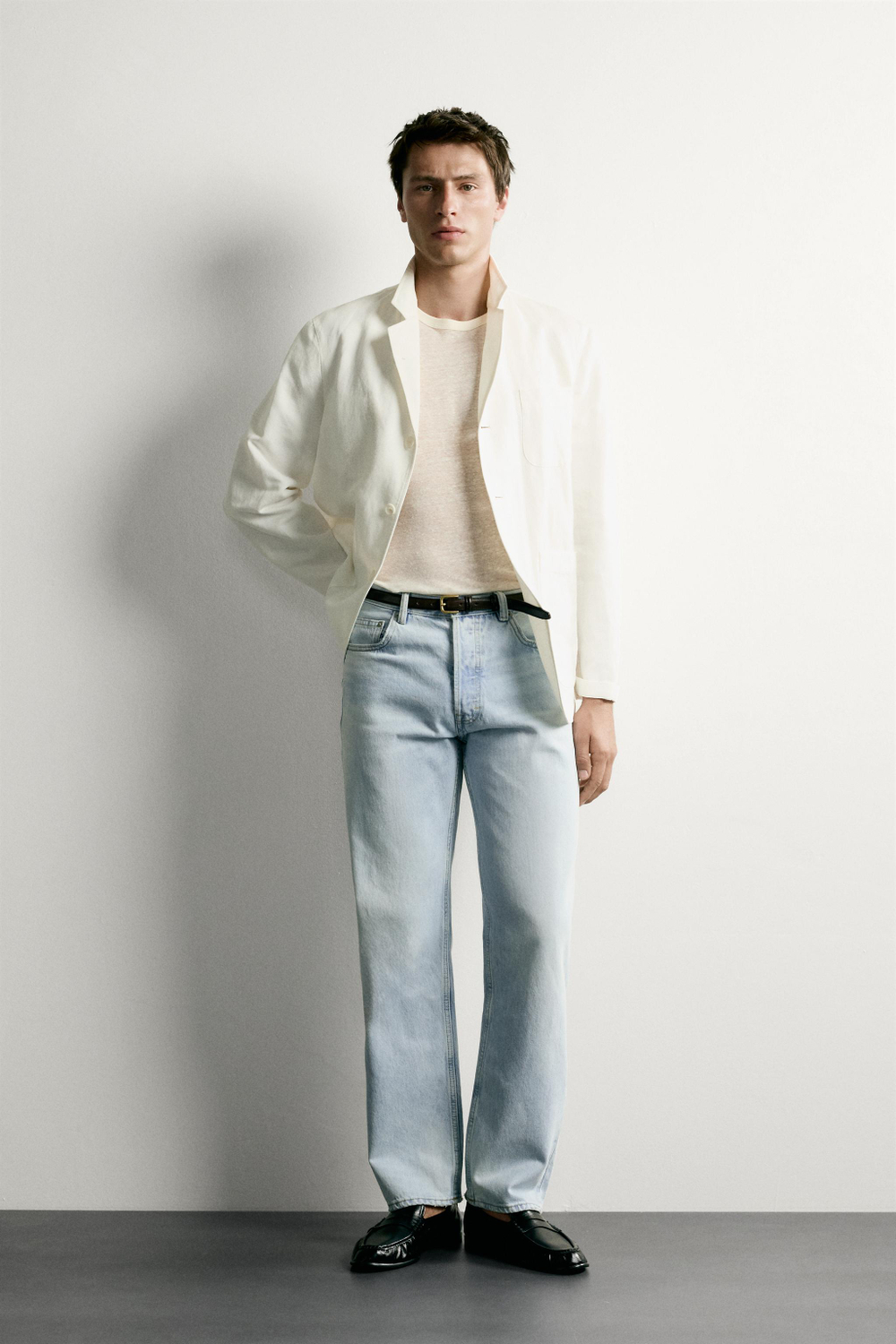 ДЖИНСЫ STRAIGHT FIT — ZARA · 8062/430
