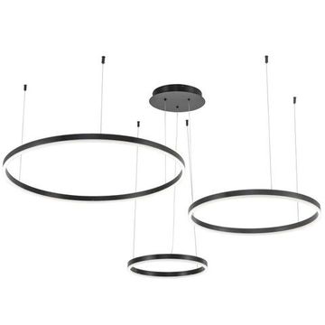 Люстра подвесная LED 110W 2800К-6500К 4005/02/03P+CB чёрный Planetary Stilfort