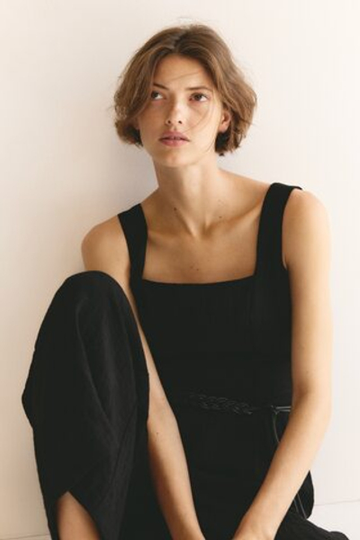 Комбинезон с ремнём — квадратный вырез - H&M