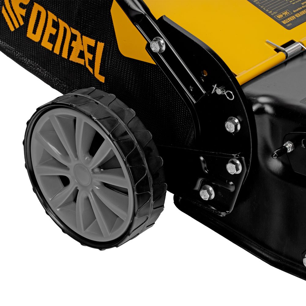 Скарификатор-аэратор бензиновый SAG-400, 212 см³, -15/+10 мм, 40 см Denzel