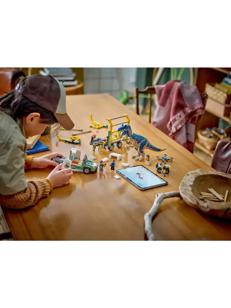 Конструктор Jurassic World 76966 Грузовик Аллозавра