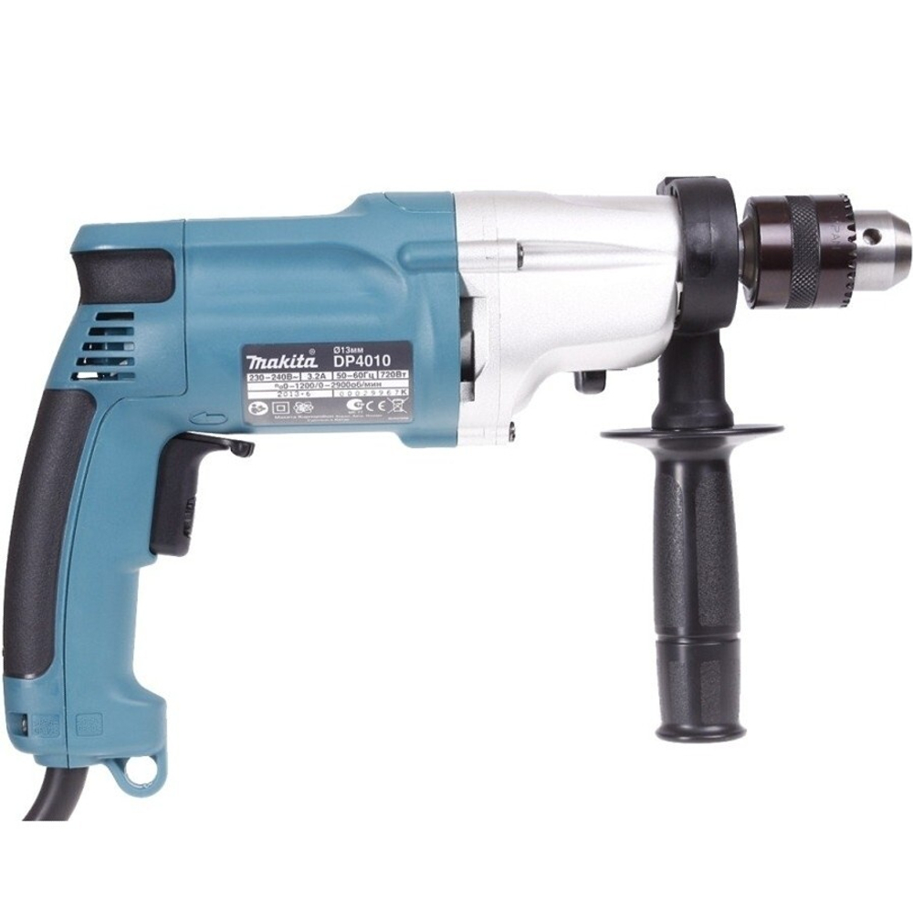 Двухскоростная безударная дрель Makita DP4010