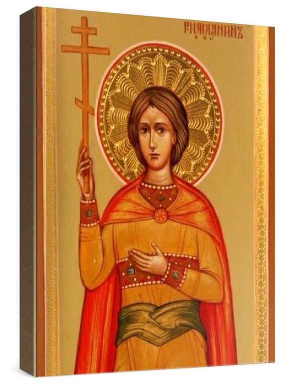 Александр Римский (рукописная икона)