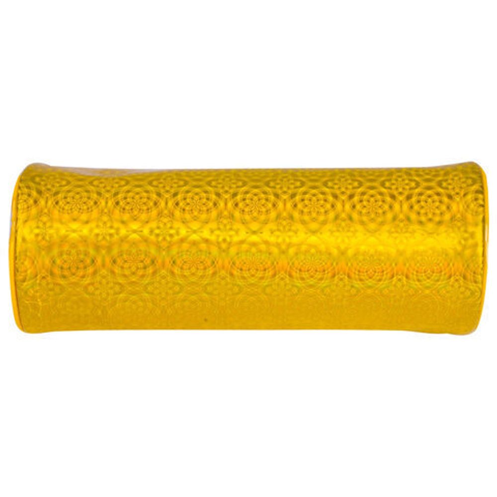 Пенал-тубус BRAUBERG, мягкий, "Glitter Gold", 20х7х7 см, 229016