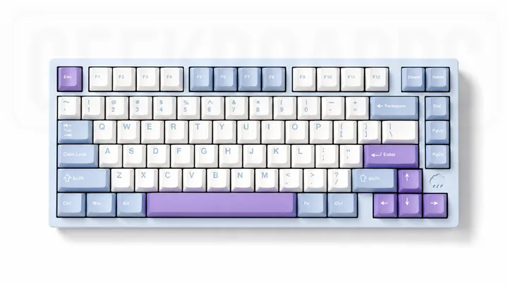 WOBKEY Rainy 75 Pro Electro Blue