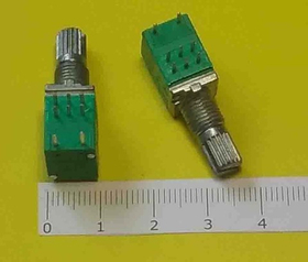Резистор стерео WH9011-2 L=15mm A10K S2098