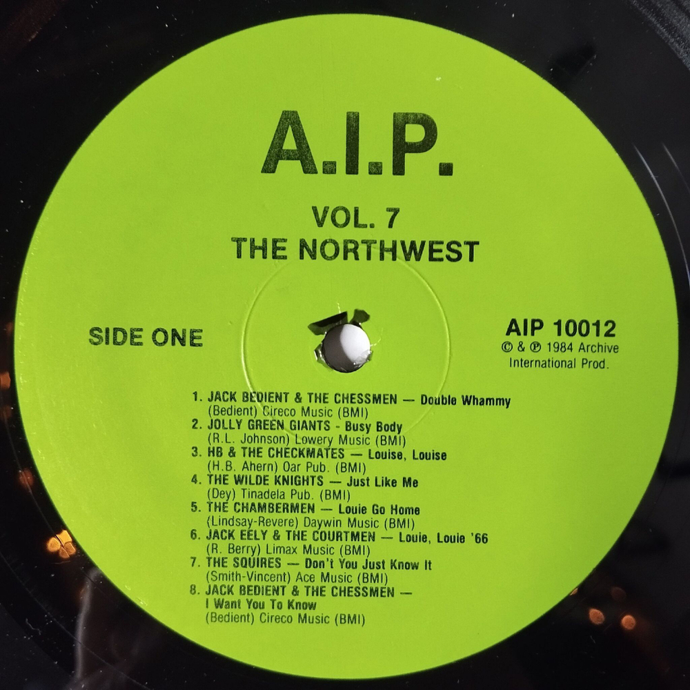 Винтажная виниловая пластинка LP Highs In The Mid Sixties Volume 7 The North West (USA 1984)